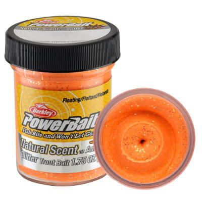 Berkley Powerbait Natural Glitter Trout Bait Bloodworm Sahte Yem - 3