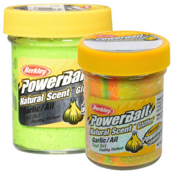 Berkley Powerbait Natural Glitter Trout Bait Garlic Sahte Yemi - 11