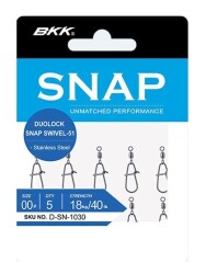 BKK Duolock Snap Swivel-51 Fırdöndü - 1