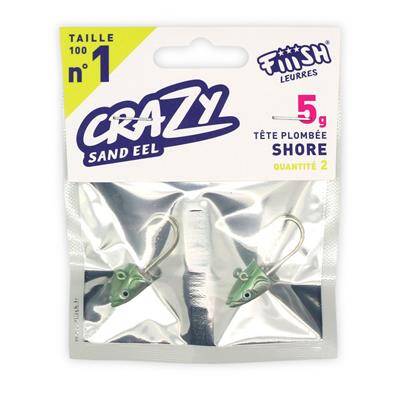 Crazy Sandeel CSE100/1 CSE216 5gr Shore Jig Head - 1