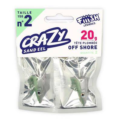 Crazy Sandeel CSE150/2 CSE221 20gr Off Shore Jig Head - 1