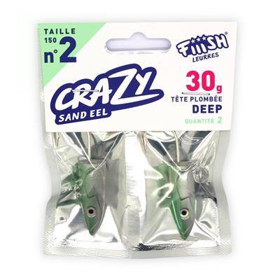 Crazy Sandeel CSE150/2 CSE222 30gr Deep Jig Head - 1