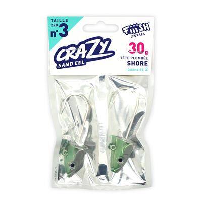 Crazy Sandeel CSE220/CSE224 30gr Shore Jig Head - 1