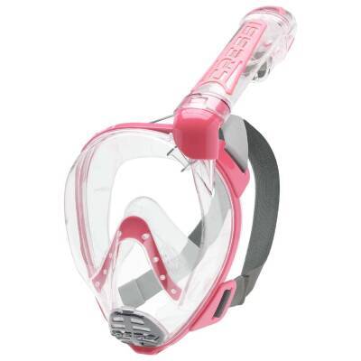 Cressi Duke Tam Yüz Maske CLEAR-PINK S/M - 1