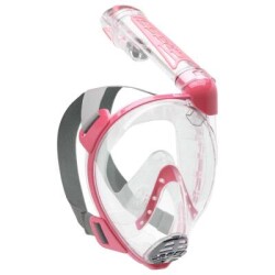 Cressi Duke Tam Yüz Maske CLEAR-PINK S/M - 3