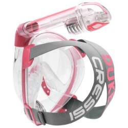 Cressi Duke Tam Yüz Maske CLEAR-PINK S/M - 4