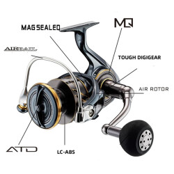 Daiwa Caldia 22 SW 4000 C XH Makara - 5