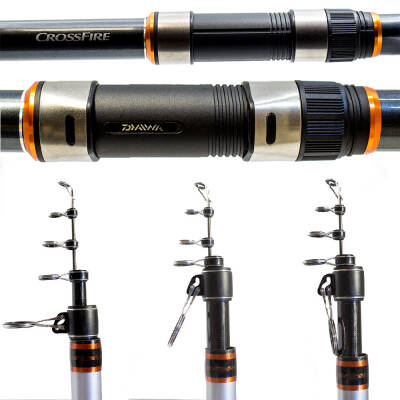 Daiwa Crossfire 4.20M 100-250gr Tele Surf Olta Kamışı - 2