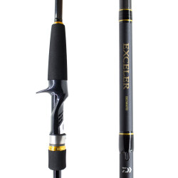 Daiwa Exceler 2.44M, 7-28 GR, 2P Baitcasting Olta Kamışı - 2