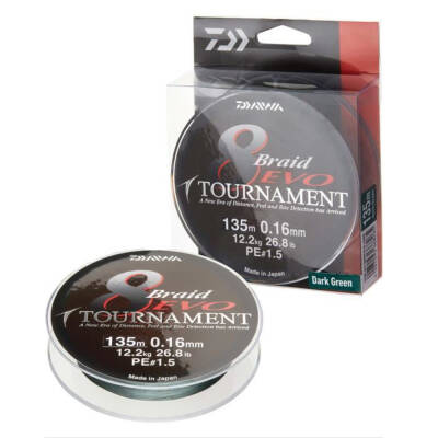 Daiwa Tournament 8B Evo DG 135m İp Misina - 1