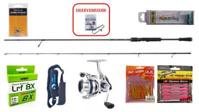 DAM Yagi Ultra Light Jig 210 cm 2-12 gr & Okuma Aria 1000A LRF Seti - 1