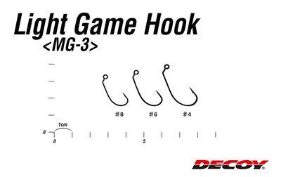 DECOY MG-3 Light Game Hook Olta İğnesi - 3