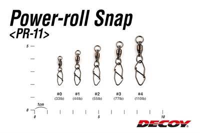 DECOY PR-11 Power Roll Snap Rulmanlı Klips - 3