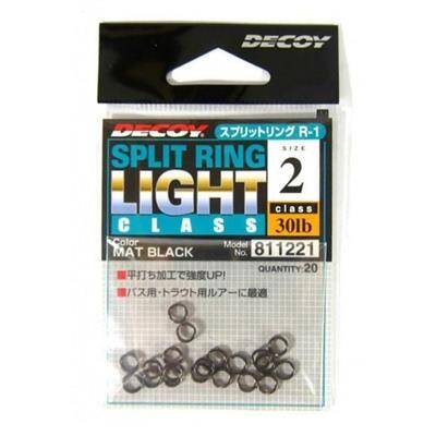 DECOY R-1 Split Ring Light Halka Silver - 1