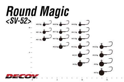 DECOY SV-52 Round Magic JH Jig Head - 3