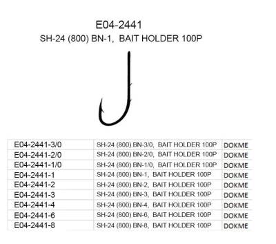 ECOTACKLE E04-2441 SH-24 (800) BN , BAIT HOLDER 100P - 1