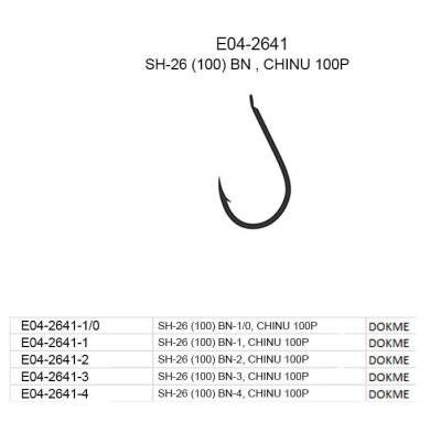 ECOTACKLE E04-2641 SH-26 (100) BN , CHINU 100P - 1