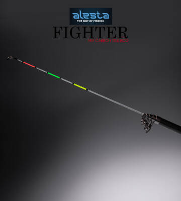 FIGHTER 100 TELE 240 CM 50-100G MIX KARBON - 5