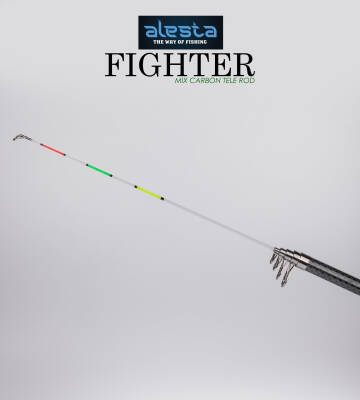 FIGHTER 100 TELE 240 CM 50-100G MIX KARBON - 7