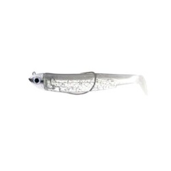 Fiiish BM120/3 BM3025 Double Combo Shore + Rattle 12gr Dutch Silver Flash Silikon Yem - 1