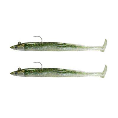 Fiiish Crazy Paddle Tail CPT120 CPT6002 x2 Combo 15gr Ghost Minnow Silikon Yem - 1