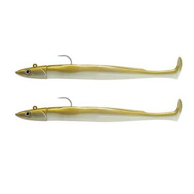 Fiiish Crazy Paddle Tail CPT120 CPT6004 x2 Combo 15gr Gold Silikon Yem - 1