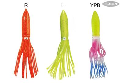 Fladen Dev Silikon Kalamar Fosforlu 30 cm - 2