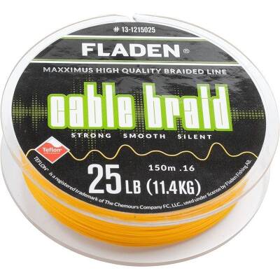 Fladen Maxximus Cable Braid 150M Sarı İp Misina - 1