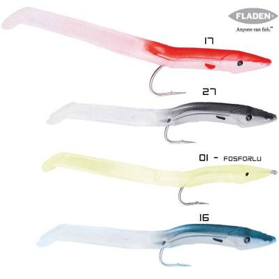 Fladen Portland Eel Silikon Yem 3P 13 cm - 2