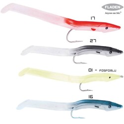 Fladen Portland Eel Silikon Yem 3P 9 cm - 2