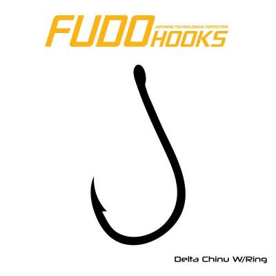 Fudo 0101 Delta Chinu W/Ring Black Nikel İğne - 2