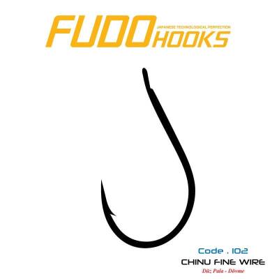 Fudo 1021 Chinu Fine Wire Black Nikel İğne - 2