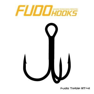 Fudo 2211 Treble RT Üçlü Black Nikel İğne - 2