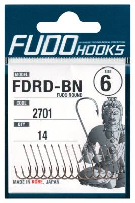 Fudo 2701 Round Black Nikel İğne - 2