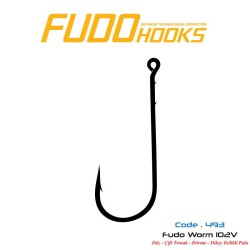 Fudo 4931 Worm 102V Black Nikel İğne - 2