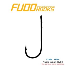 Fudo 4941 Worm 102H Black Nikel İğne - 2