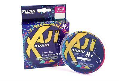 Fujin Aji Light Game Braid 4X 100Mt. Pink İp - 1