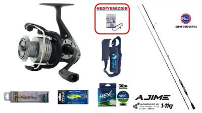 Fujin Ajime 228 cm 0.5-5 gr & Okuma Revenger RV-25 FD LRF Seti - 1