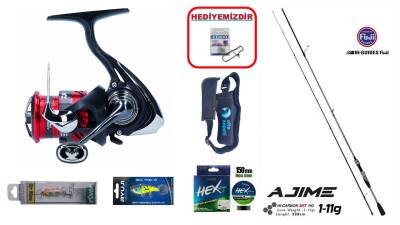 Fujin Ajime 228cm 0.5-5gr & Daiwa Ninja 23 LT 1000 LRF Seti - 1