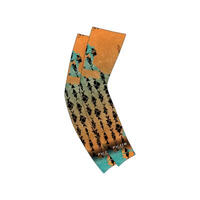 Fujin Arm Sleeve Aqua Orange Fish Kolluk - 1