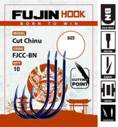 Fujin Cut Chinu Çapraz Deliksiz Olta Kancası - 1