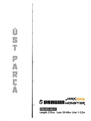 Fujin Dragon Monster 275cm 20-60gr Üst Parça - 1