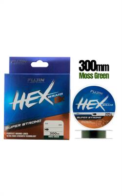 Fujin Hex Braid 8x 300mt Moss Green PE İp Misina - 1