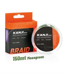 Fujin Kanji 8X 150MT Moss Green Pe Line - 1