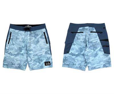 Fujin Performance Short Camo Indigo - 1