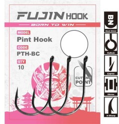 Fujin Pint Hook Çapraz Delikli Olta Kancası - 1