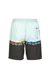 Fujin Pro Angler Board Short Mayo Anthracite Turquoise - 5