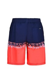 Fujin Pro Angler Board Short Mayo Scarlet Dark Navy - 4