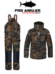 Fujin Pro Angler Off Shore Suit Camo Navy - 1