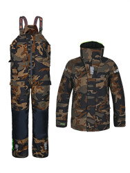 Fujin Pro Angler Off Shore Suit Camo Navy - 2